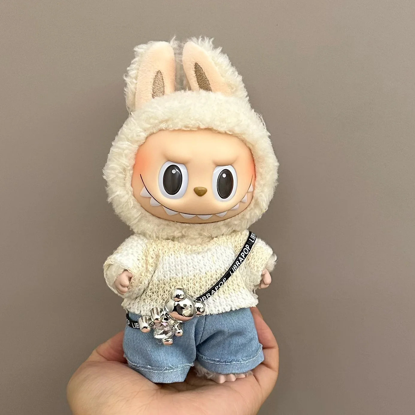 Labubu Accessories Clothes Designer Suitable for V1 V2 Labubu Pendants Cute Personality Fashion Birthday Gift