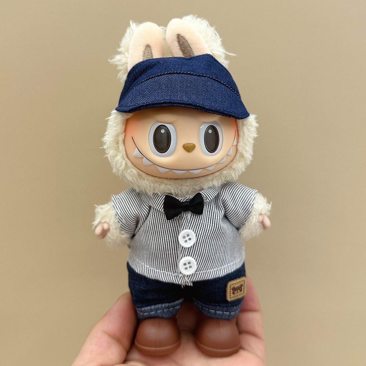 17cm Labubu Doll Clothes Outfits for Labubu V1 V2 – Soft, Stylish & Cute Fashion Set