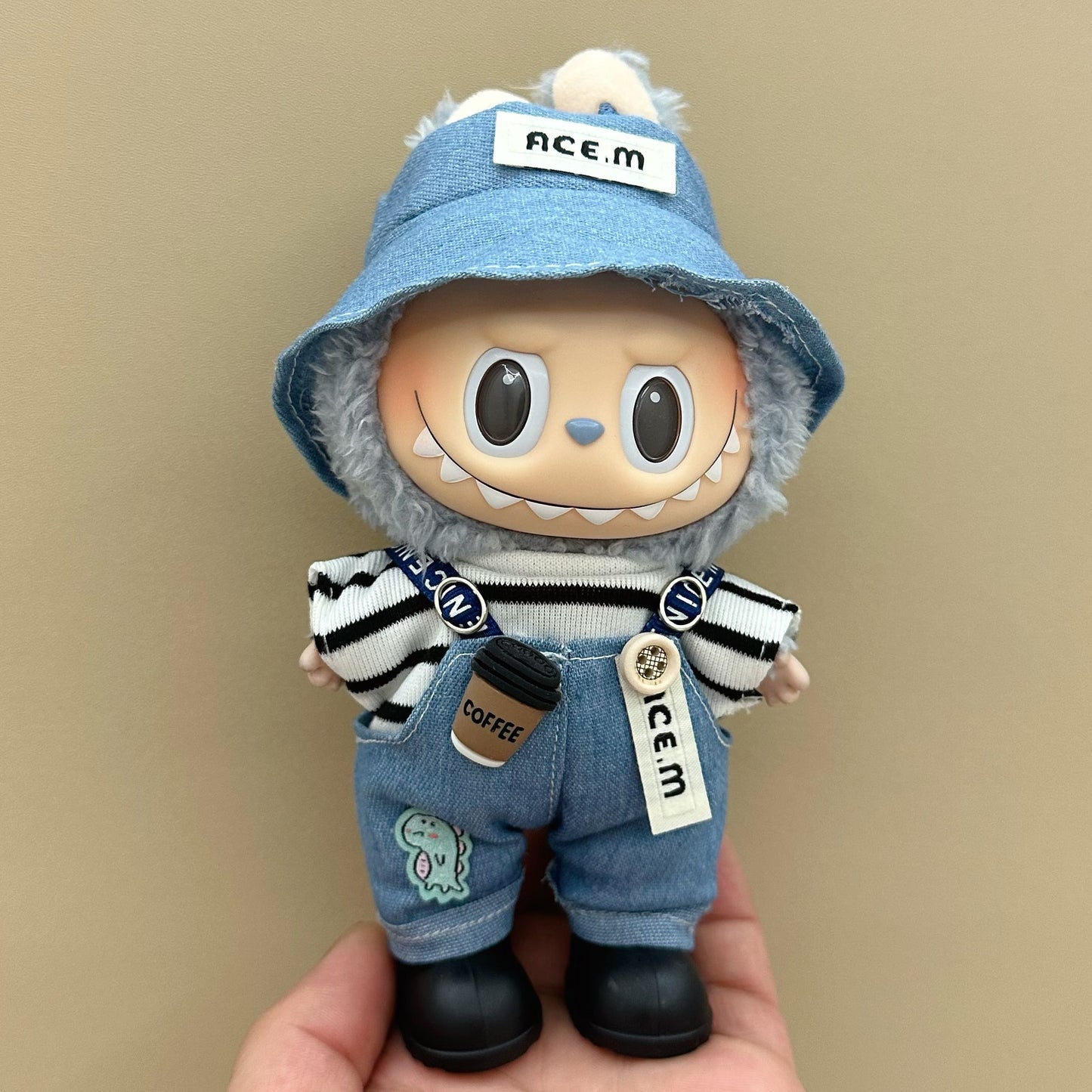 17cm Labubu Doll Clothes Outfits for Labubu V1 V2  – Soft, Stylish & Cute Fashion Set