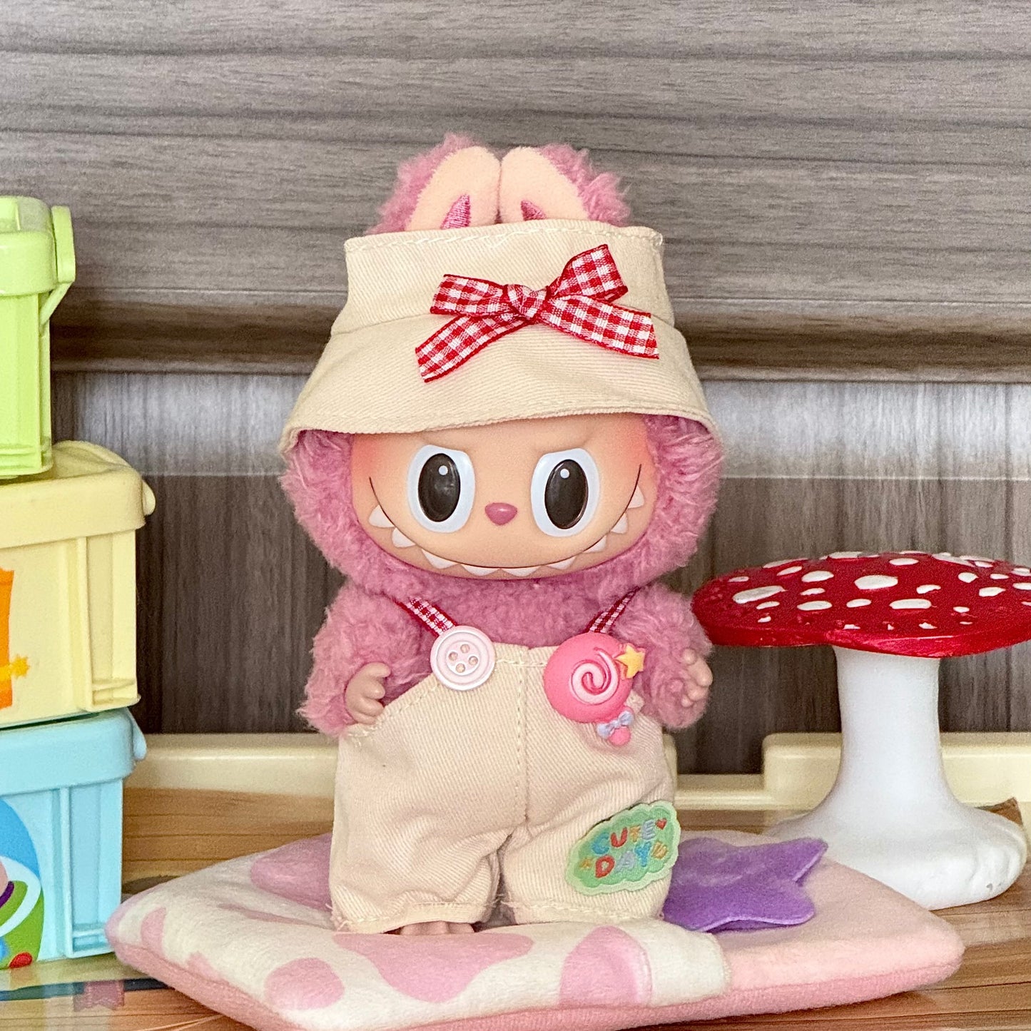 17cm Labubu Doll Clothes Outfits for V1 V2  – Soft, Stylish & Cute Fashion Set
