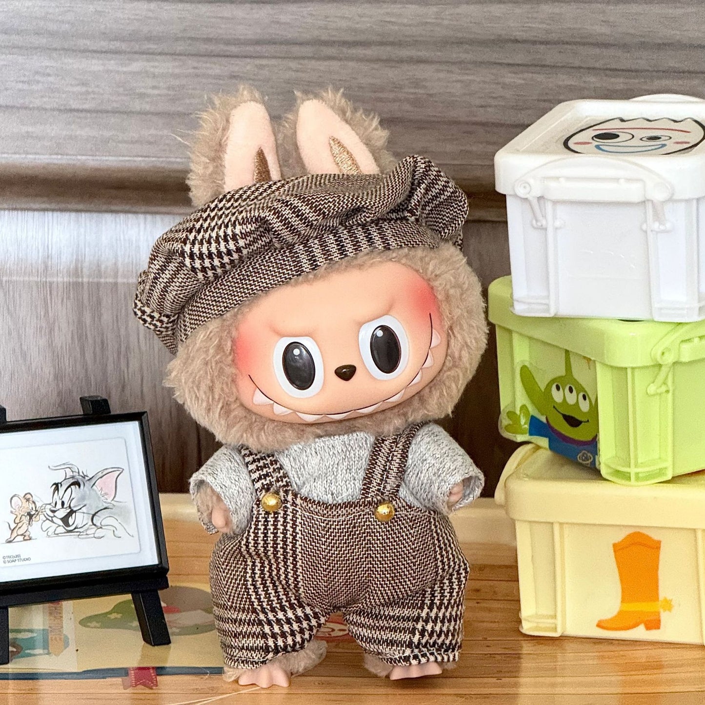 17cm Labubu Doll Clothes Outfits for V1 V2  – Soft, Stylish & Cute Fashion Set