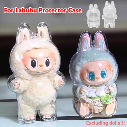LABUBU Protector Case for V1 V2 Pendant Dolls – Protective Storage Cover for Collectors