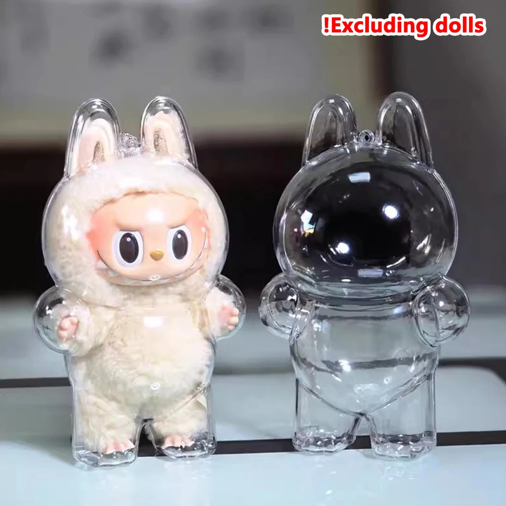 LABUBU Protector Case for V1 V2 Pendant Dolls – Protective Storage Cover for Collectors