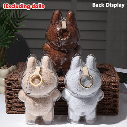 LABUBU Protector Case for V1 V2 Pendant Dolls – Protective Storage Cover for Collectors