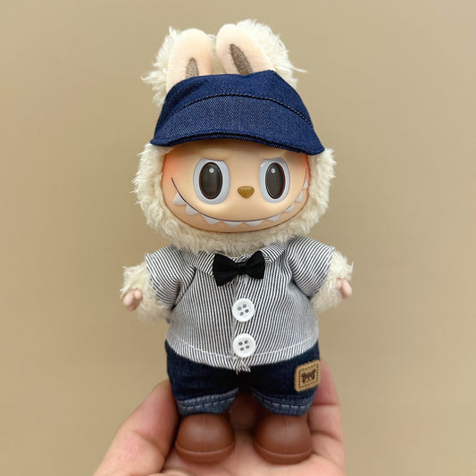 17cm Labubu Doll Clothes Outfits for Labubu V1 V2  – Soft, Stylish & Cute Fashion Set